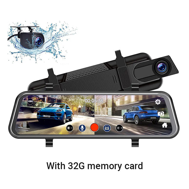 10 Inch HD Touch Screen Car Recorder With Multi-function Display