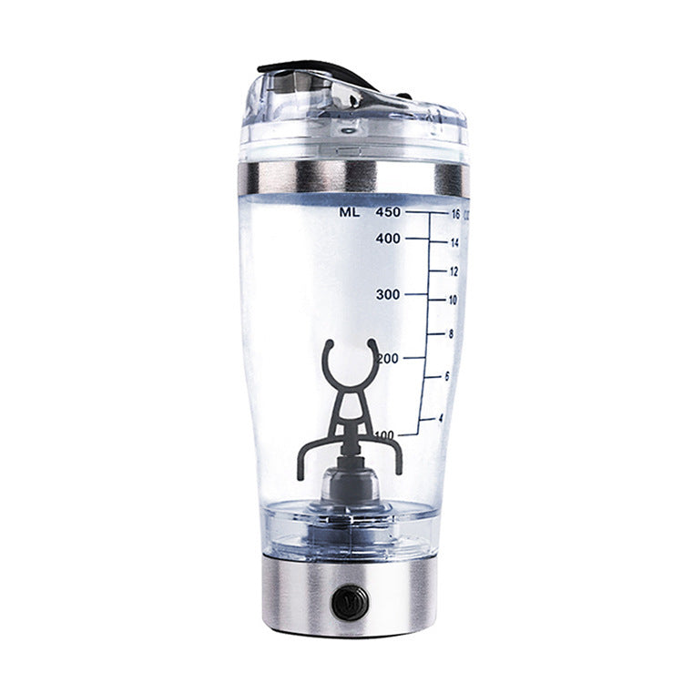 Electric Protein Shake Stirrer USB Rechargeable Milk Coffee Blender Cup