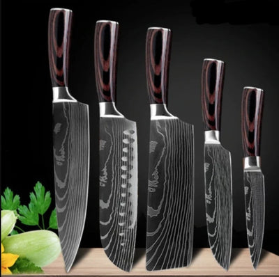 Carpenters Special Kitchen Knife Set 6 And 8 Piece Cooking Tools