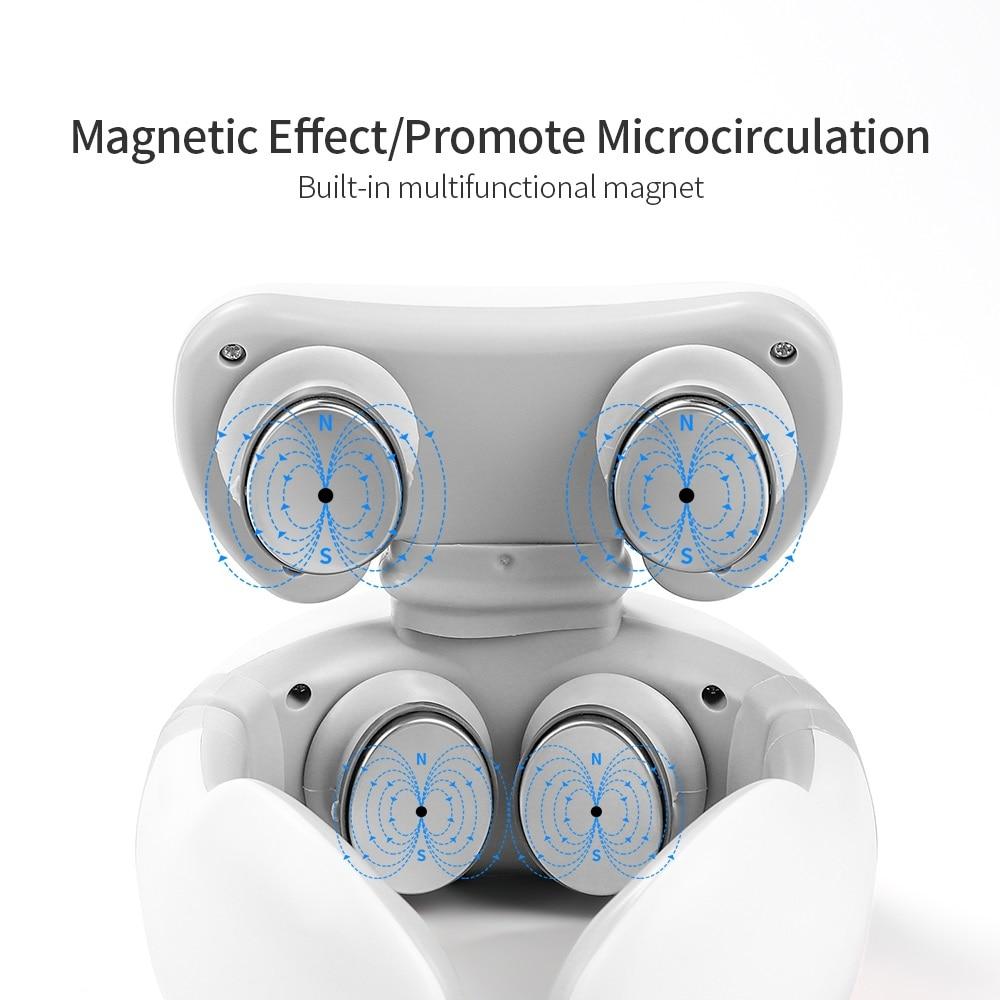 Electric Neck Massager 4D Remote Control For Neck Pain Relief