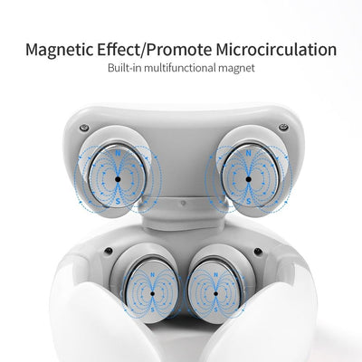 Electric Neck Massager 4D Remote Control For Neck Pain Relief