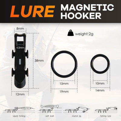Lure Magnetic Fishing Hook Automatic Catcher For Easy Fishing