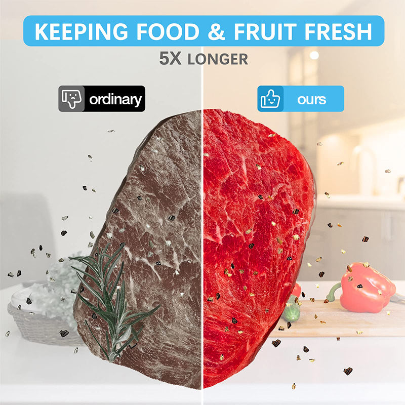 Kitchen Vacuum Sealer Bags Set For Food Storage And Preservation