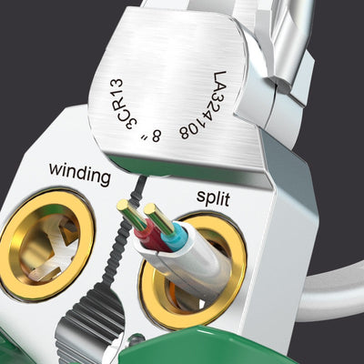 8-in-1 Wire Stripper Scissors With Electrical Testing Function