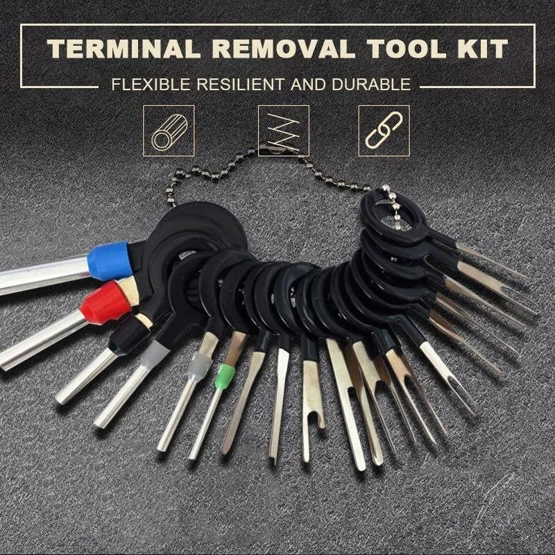 Terminal Removal Tool Kit For Easy Connector Terminal Extraction