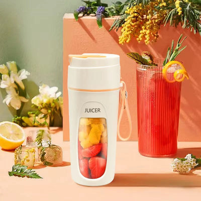 Portable Blender USB Rechargeable Electric Juicer Cup For Outdoors
