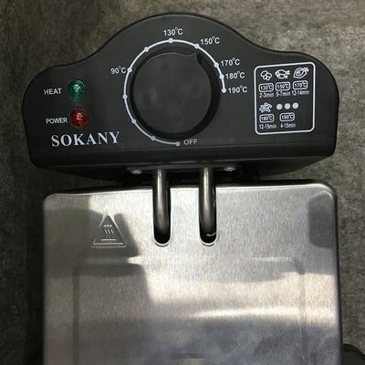 Household 3L Electromechanical French Fries Fryer For Kitchen Use