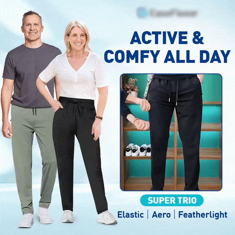 Unisex Quick Drying Stretch Pants Ultra Comfortable Lightweight