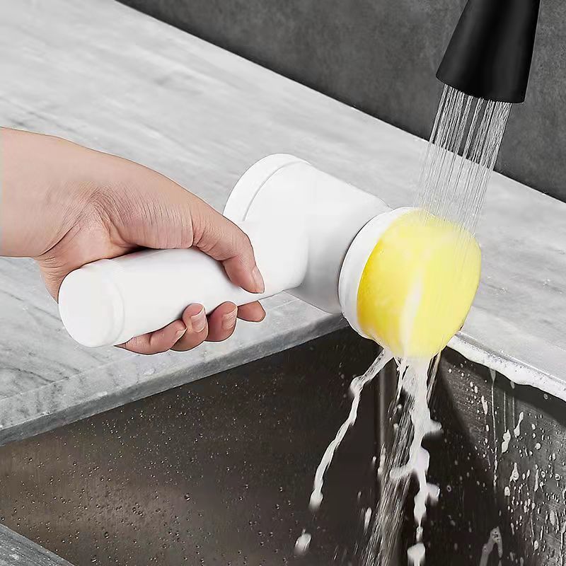 Electric Cleaning Brush 5-in-1 Scrubber For Kitchen Window Sink Grout