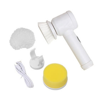 Electric Cleaning Brush 5-in-1 Scrubber For Kitchen Window Sink Grout