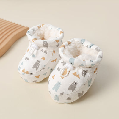 Warm Baby Boots Soft Fur Cozy Infant Shoes For Winter