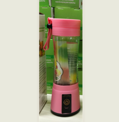 Portable Blender USB Rechargeable Mini Fruit Juice Mixer Kitchen