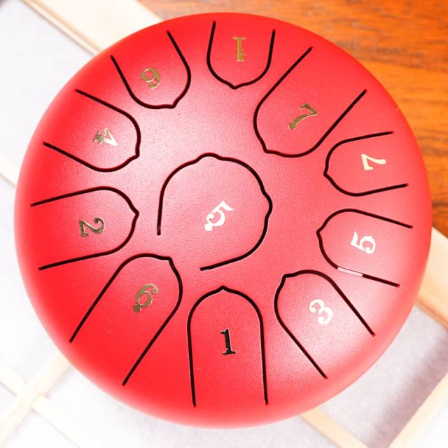 Ethereal 11 Tune Steel Tongue Drum For Relaxing Music