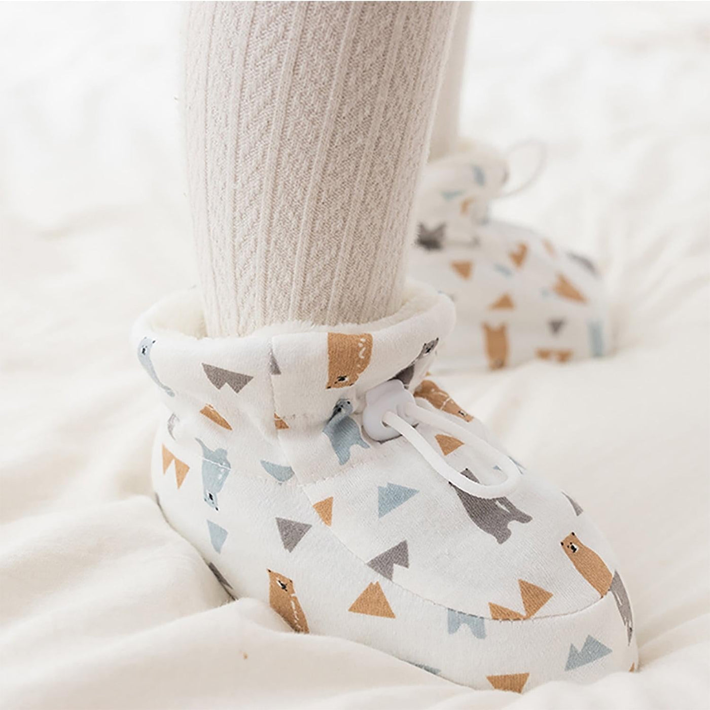 Warm Baby Boots Soft Fur Cozy Infant Shoes For Winter