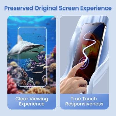 Tempered Glass Screen Protector For IPhone With Anti-Peeping And Dust Removal