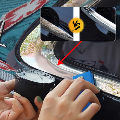 Chrome Plated Parts Repair Paste For Car Restoration And Maintenance