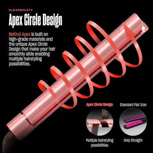 Bekind Apex Hair Straightener And Styling Flat Iron Combo