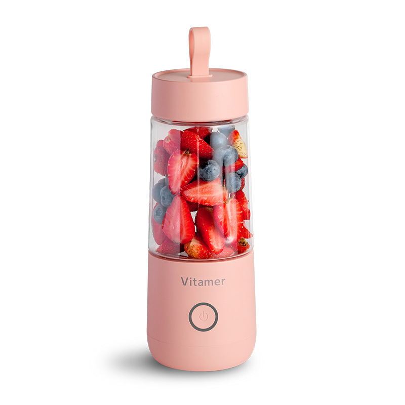350ml Portable Blender USB Rechargeable Smoothie Mixer Juice Bottle