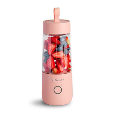 350ml Portable Blender USB Rechargeable Smoothie Mixer Juice Bottle