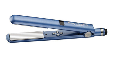 Nano Titanium Flat Iron Hair Straightener 1 Inch Digital Styling Iron
