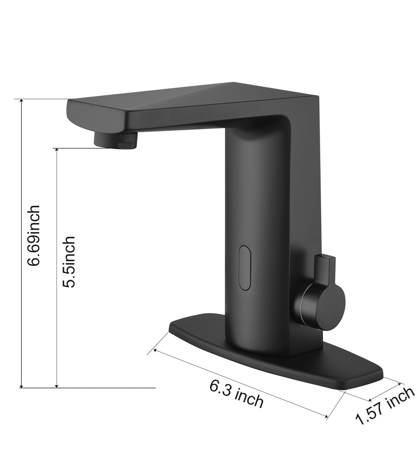 Touchless Sensor Faucet Automatic Motion Bathroom Sink Faucet