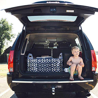 Trunk Organizer Foldable Portable Car Storage Bag Cooler Totes