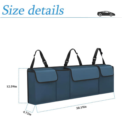 Car Trunk Organizer Waterproof Collapsible Storage Bag For SUV Truck MPV