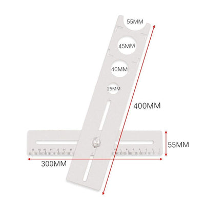 Tile Angle Measuring Ruler For Accurate Tile Cutting And Installation