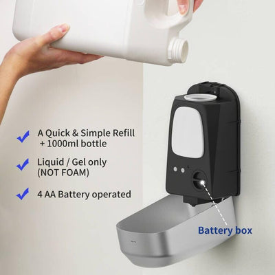 Automatic Touchless Soap Dispenser Wall Mount For Bathroom Kitchen