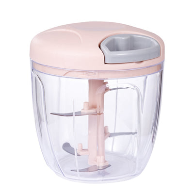 Manual Vegetable Chopper Easy Pull Design For Quick Kitchen Prep