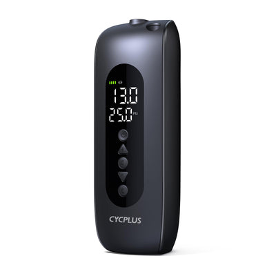 CYCPLUS Portable Tire Inflator Cordless Air Compressor With Dual LED Display