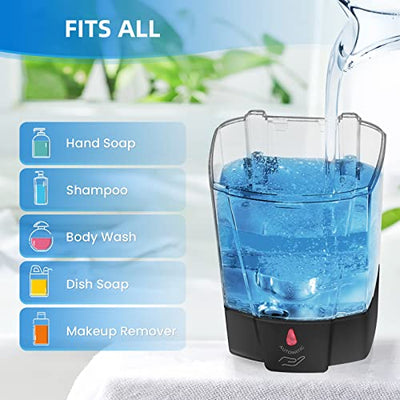 Automatic Soap Dispenser Wall Mount Hand Sanitizer 600ml Capacity