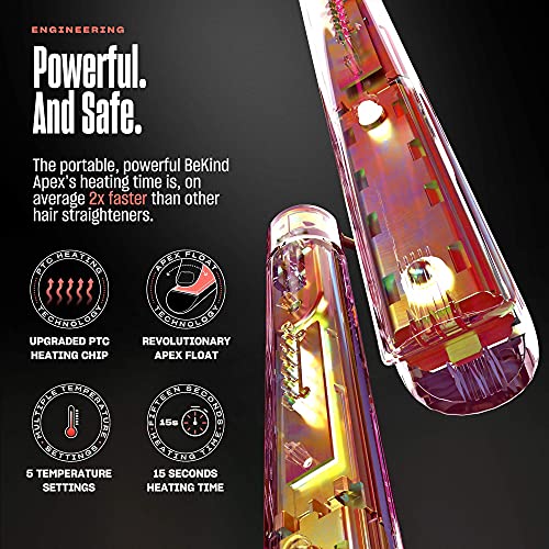 Bekind Apex Hair Straightener And Styling Flat Iron Combo