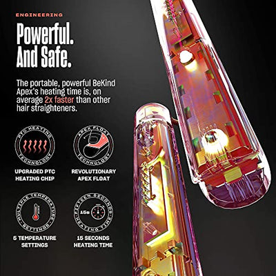Bekind Apex Hair Straightener And Styling Flat Iron Combo