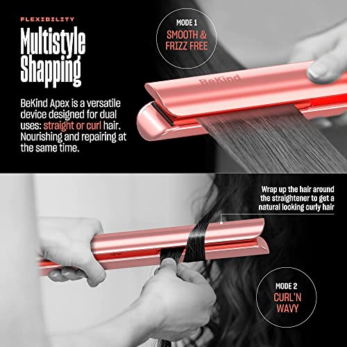 Bekind Apex Hair Straightener And Styling Flat Iron Combo