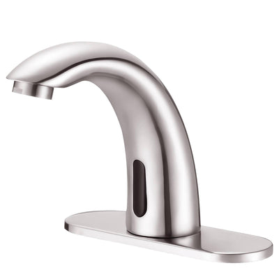 Touchless Bathroom Sink Faucet With Automatic Motion Sensor Control