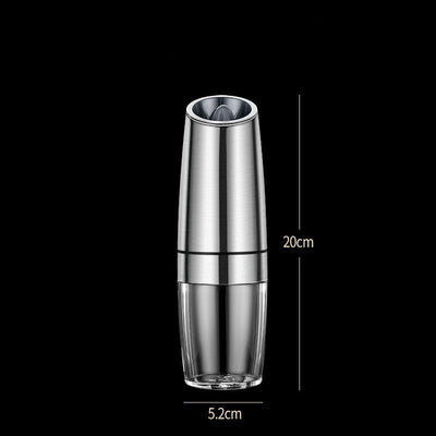Rechargeable Electric Pepper Grinder Set Adjustable Coarseness LED Light