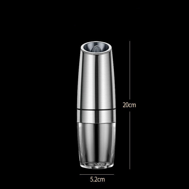 Rechargeable Electric Pepper Grinder Set Adjustable Coarseness LED Light