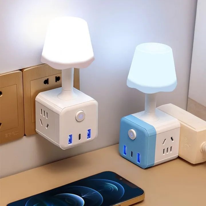 Remote Control LED Night Light Lamp With USB Adapter