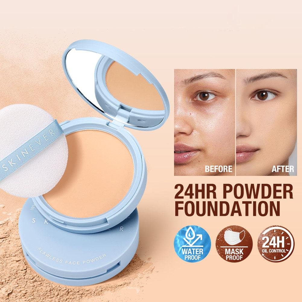 Matte Pressed Powder For Smooth Natural Finish And Oil Control