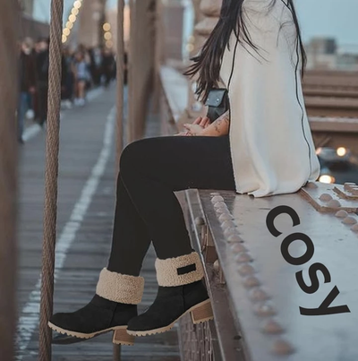 Cosy Ladies Winter Boots Warm Lined Comfortable Footwear