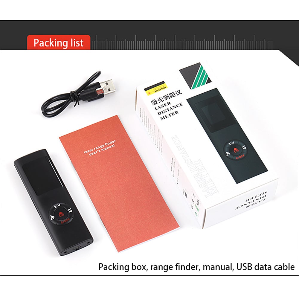 Laser Distance Meter Accurate Measuring Tool For Construction And Home