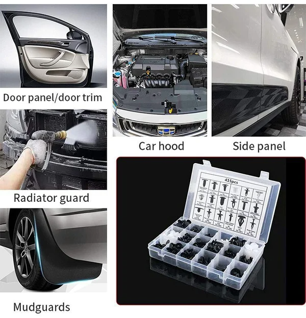 Universal Expansion Buckle Set Durable Adjustable Fastening Accessories