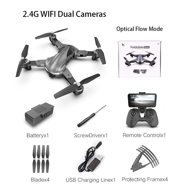 4K Drone Four Axis Aerial Camera Quadcopter With HD Video