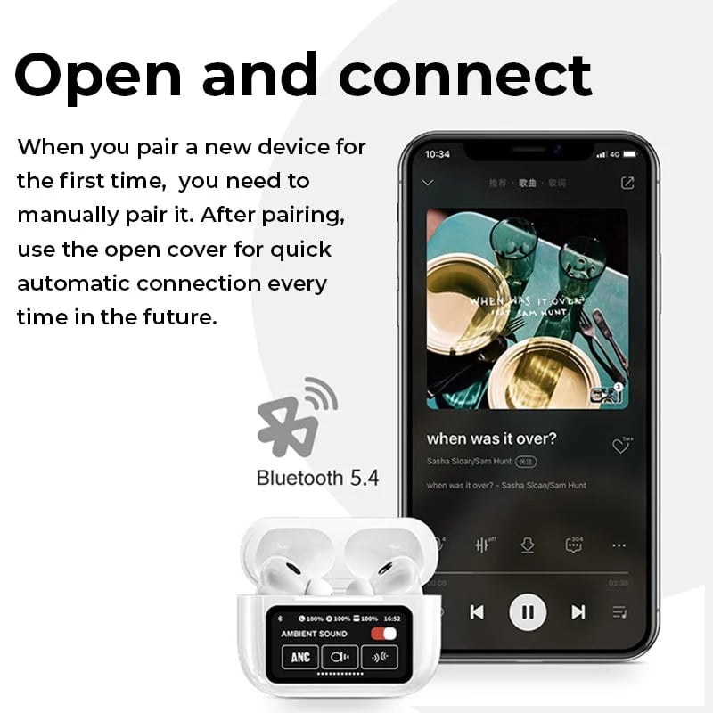 Noise Cancelling Bluetooth Earbuds With Superior Sound And Comfort
