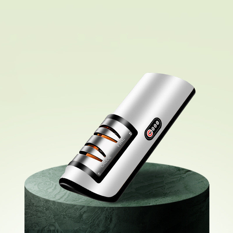 USB Rechargeable Electric Knife Sharpener Adjustable For Knives Scissors