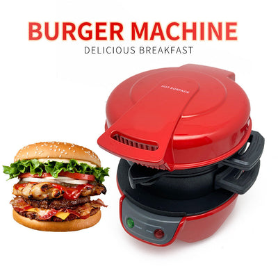 Breakfast Sandwich Maker With Egg Cooker Ring And Waffle Function