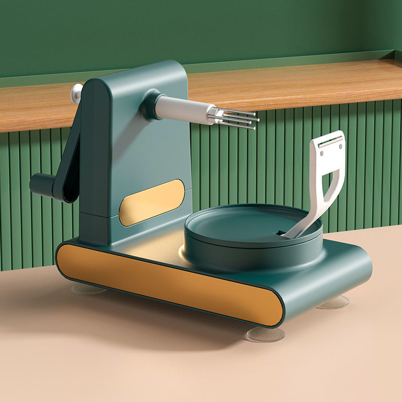 Hand-cranked Peeler Machine Multifunctional Fruit Slicer Cutter Tool