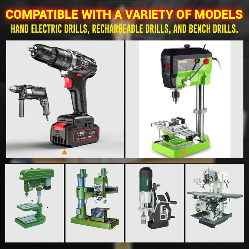 Mintiml Triangle Drill Bit Set High Hardness Alloy Durable