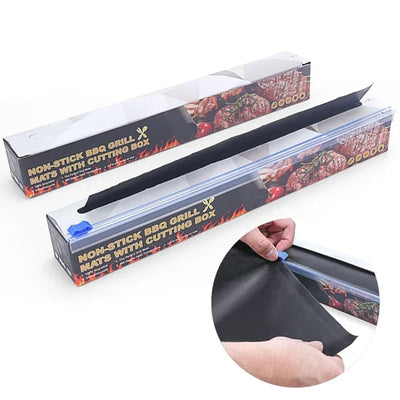 Cuttable Non-Stick BBQ Grill Mat For Easy Outdoor Cooking